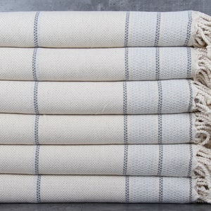 Wedding Gift Towels, Organic Towel, Gray Striped Towel, 36x71 Inches Linen Towel, Pool Towel, Tablecloth Peshtemal, Hammam Towel,