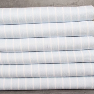 Turkish Beach Towel, Personalized Towel, Baby Blue Towel, Striped Towel, 40x71 Inches Bachelorette Favor Towels, Turkey Towel,