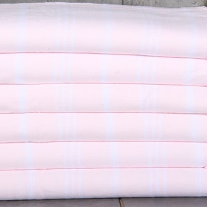 Organic Kitchen Towel, Tea Towel Favor, Light Powder Pink Towel, Striped Towel, 24x40 Inches Turkish Towel, Bulk Order Towel,