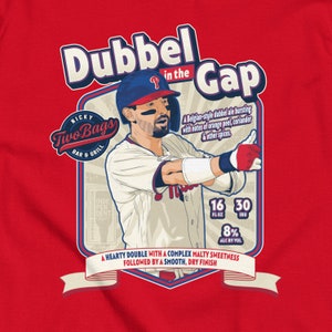Nick Castellanos Fake Craft Beer Label T-Shirt