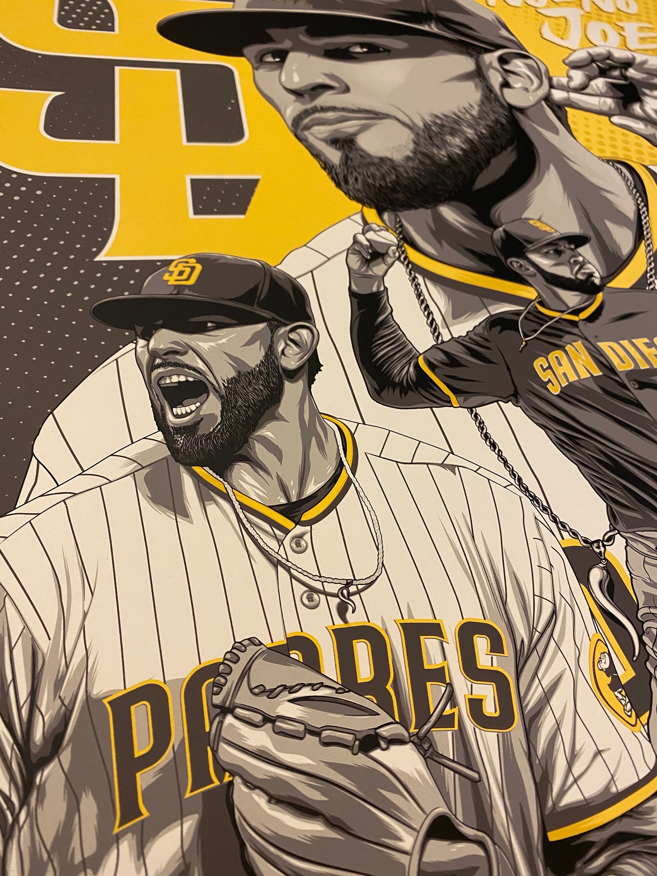Padres Java Joe Officially Licensed San Diego Padres Joe Musgrove Print - Etsy