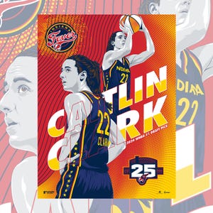 Officially Licensed Indiana Fever Caitlin Clark Print