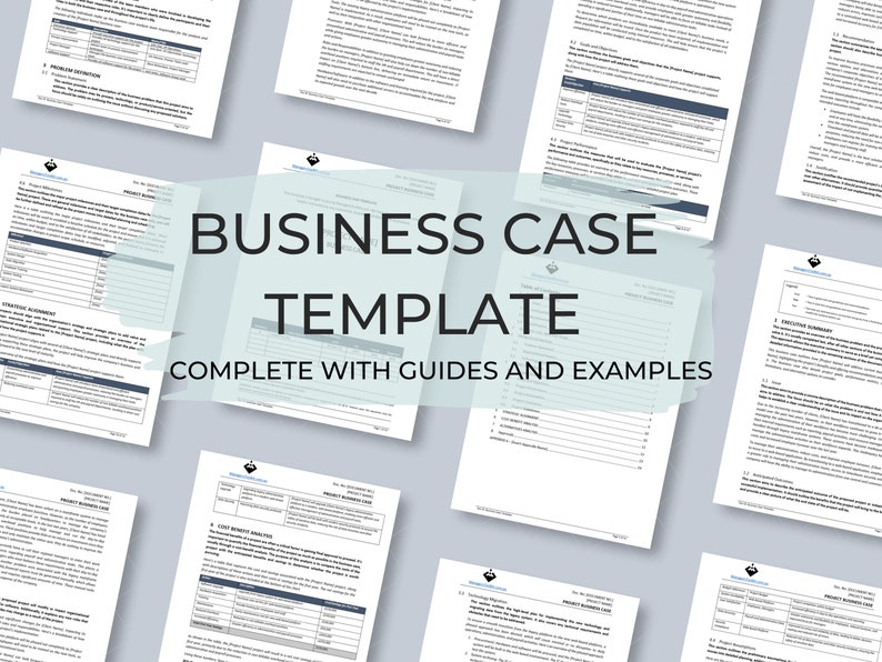 Business Case Report Template Fully Editable MS Word With Examples