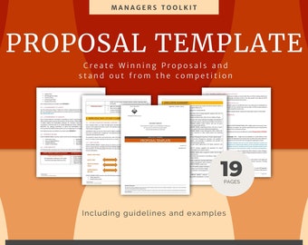 Plantilla de propuesta de proyecto de ingeniería: editable en MS Word (descarga digital)