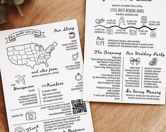 Wedding Timeline Printable, Editable Timeline, Rustic Wedding Welcome, Order of Events, Wedding Day Timeline, DIY Wedding Itinerary Template