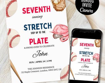 Lets Have a Ball Sports Party Invitation EDITABLE Birthday Invite Baseball Football Soccer Basketball Watercolor DIGITAL 5x7 Printable