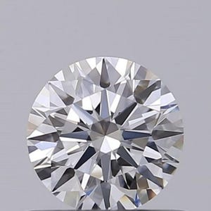 Round Cut Labgrown Diamond For Engagement Ring, 1 CT Vvs / Vs Clarity E Color Loose Diamond For Gift, For Wedding Band, Conflict Free