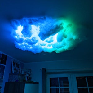 RGB LED lamp sound reaction: Cloud image 1