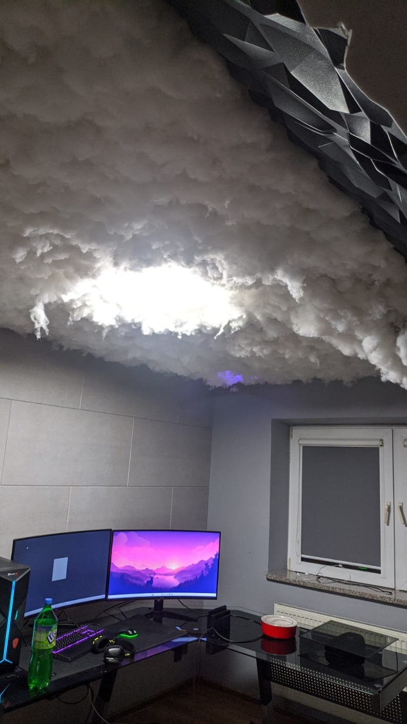 RGB LED lamp sound reaction: Cloud image 5