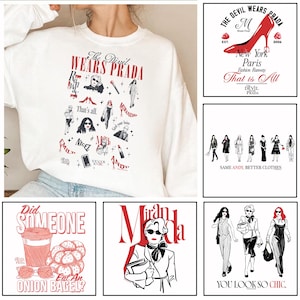 Djävulen bär Prada Png-paket, digital nedladdning