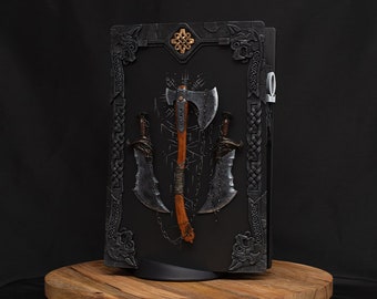 Handmade God Of War PS5 Disc Console Covers