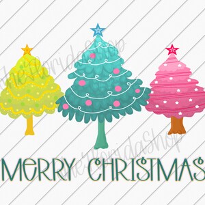 Sublimation Designs Downloads, Christmas Trees Sublimation File, DTG Files, Christmas Sublimation, Holiday Sublimation Merry Christmas