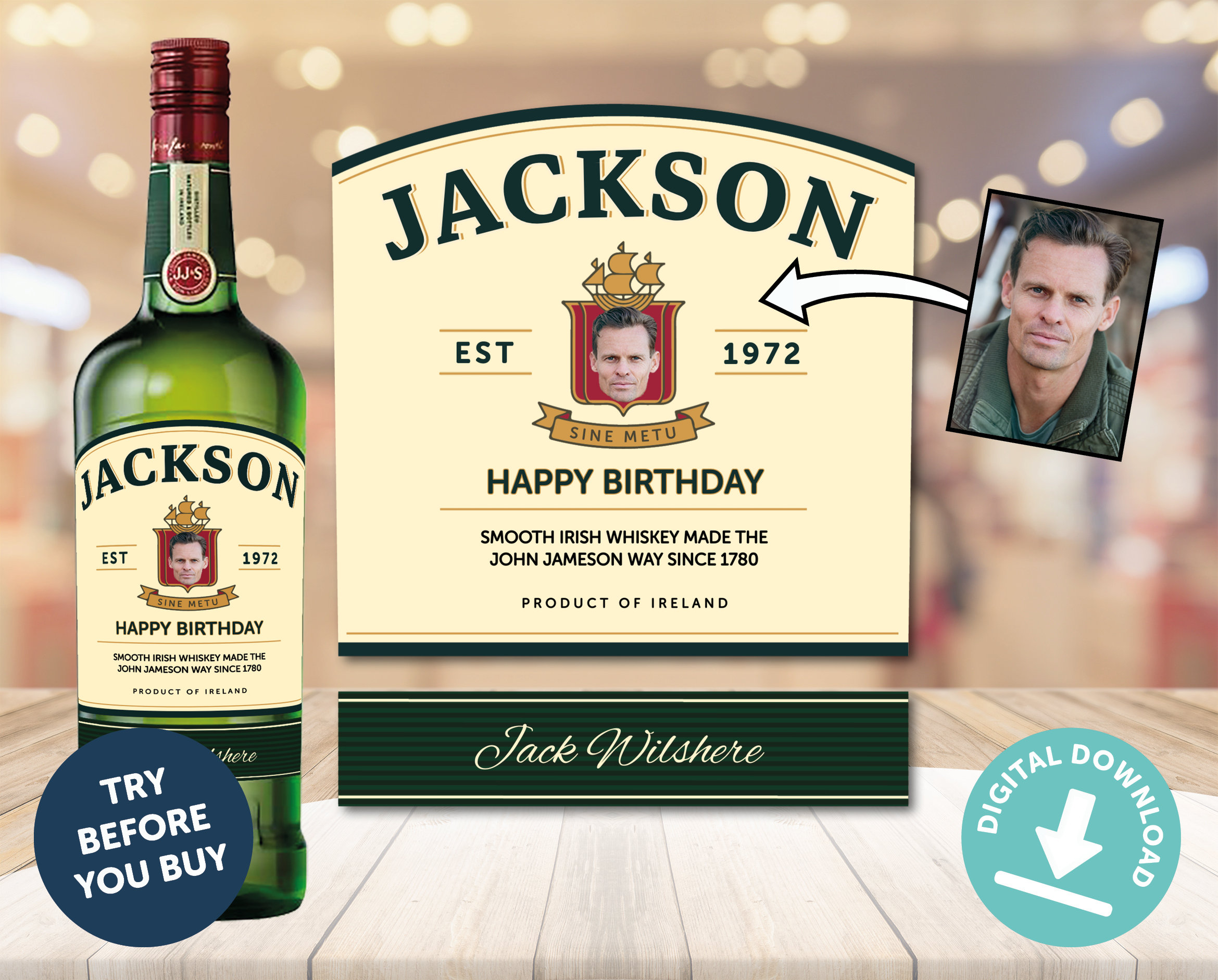 Custom Liquor Labels - Etsy