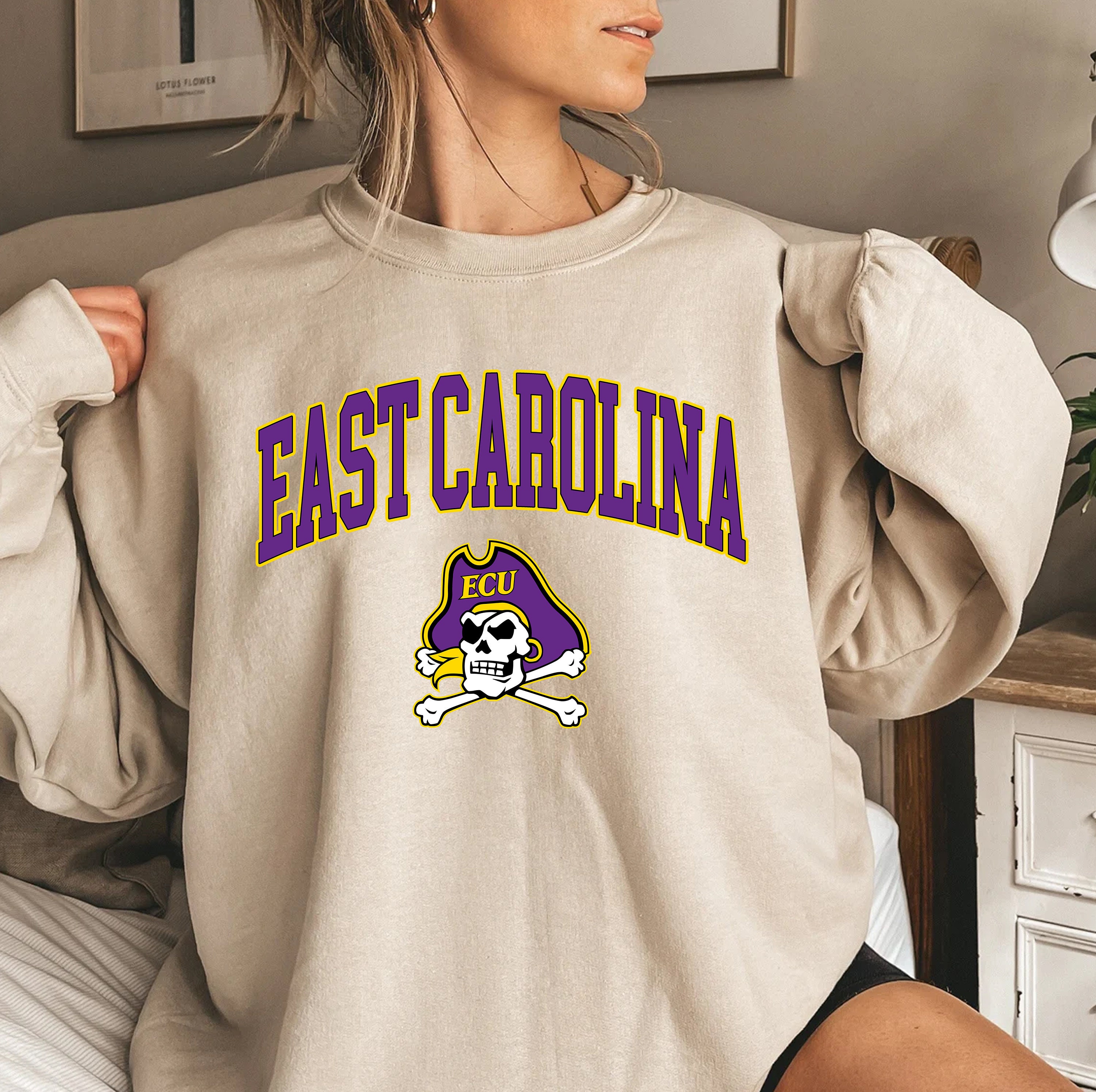 Ecu crewneck sweatshirt hotsell