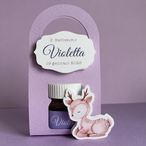 Nutelline personalizzate con bag per Battesimo bambina e compleanno bambino