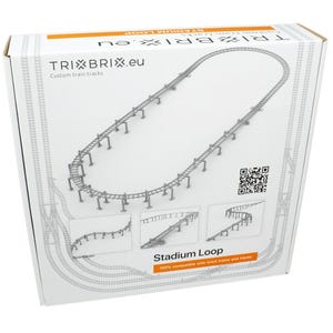 Trixbrix STADIUM LOOP Compatible with Lego City Train Sets 60197 60198 10277 60205 60238 and others