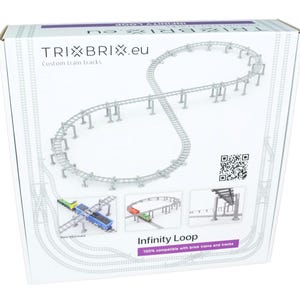 Trixbrix INFINITY LOOP Compatible with Lego City Train Sets 60197 60198 10277 60205 60238 and others