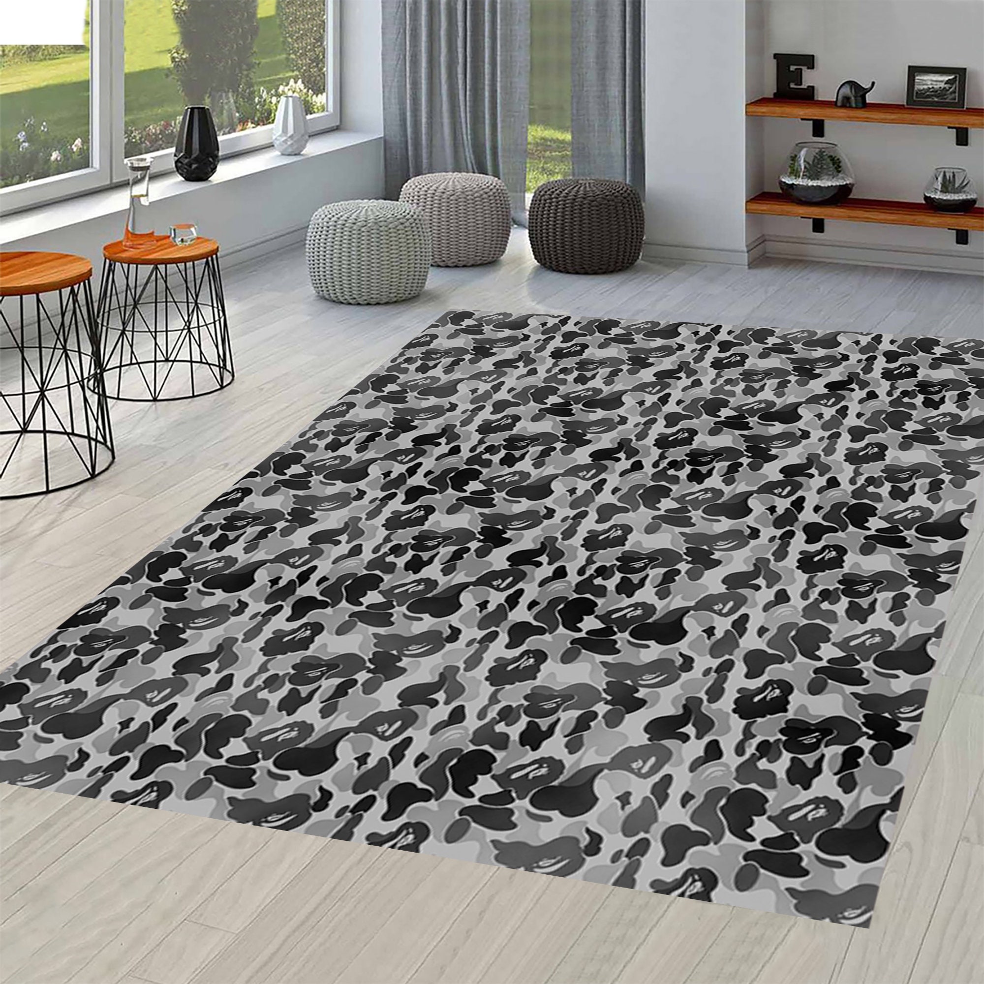 NEIGHBORHOOD BAPE NBHD RUG MAT ラグマット-