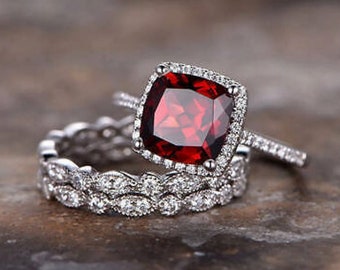 Ruby ring - Etsy