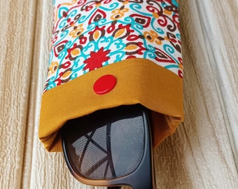 Funda de tela para gafas, Funda blanda para gafas de sol, Funda de regalo para gafas de profesor, Funda de regalo para gafas de lector