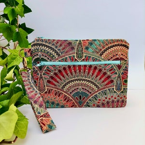 Bolso mandala de colores, Cartera para la muñeca de tela étnica, Bolso turco de verano, Regalo para mi mejor amiga, Regalo de 35 cumpleaños