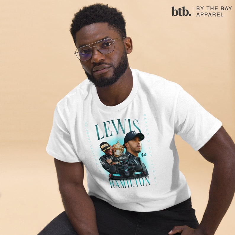 2023 Lewis Hamilton Shirt Formula One Racing Driver Championship Fans T-Shirt Vintage Graphic Oversized Tee Design Sweatshirt Gift - Unisex