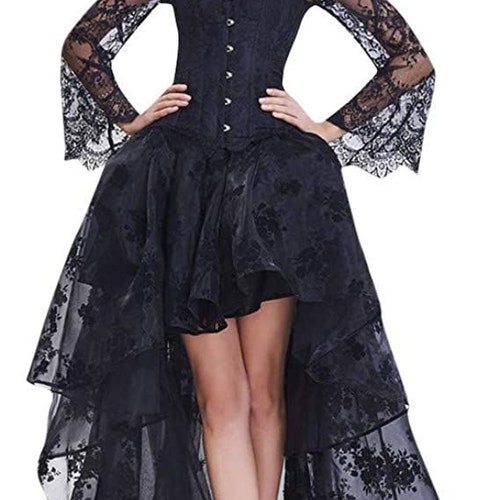 Princess Gothic Corset Dress Dark Princess Corset Dress Etsy
