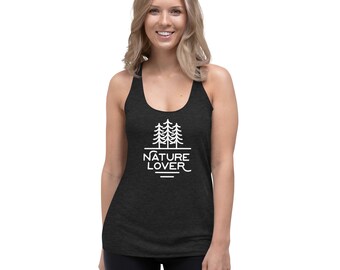 Nature Lover Tanque Racerback para Mujer