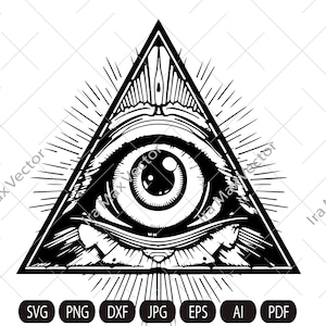 Illuminati SVG ,All Seeing Eye SVG, Masonic Svg,Freemasons, Freemasonry Svg  ,eye in pyramid, Clipart,eye PNG, eye Silhouette , eye Cut File