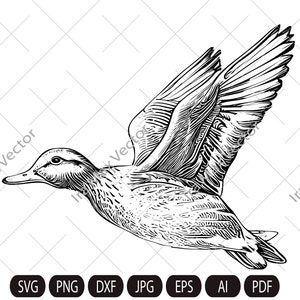 Duck Svg, Duck flying svg, Duck Clipart, Duck Png, Duck Head , Duck Silhouette, Birds Silhouette, Duck for hanter, hobby for men