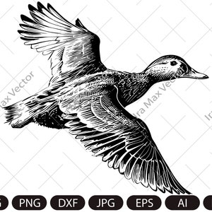 Duck Svg, Duck flying svg, Duck Clipart, Duck Png, Duck Head , Duck Silhouette, Birds Silhouette, Duck for hanter
