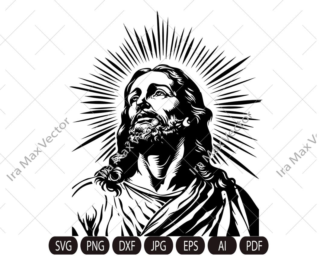Jesus SVG, Jesus Svg, Jesus Risen, Christian SVG Image, Christian SVG ...