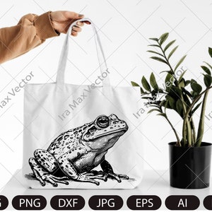 Frog Svg/Frog Clipart/Frog Png/Frog Head/Frog Details/Frog Silhouette/Animal image 2