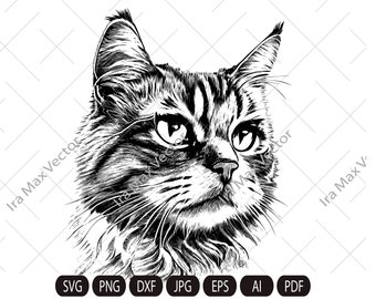 Cat Face Svg ,cute kitten face svg, cute cat face svg, cat faces svg, face svg, cat svg bundle, cat image, kitten svg cricut,svg,dxf