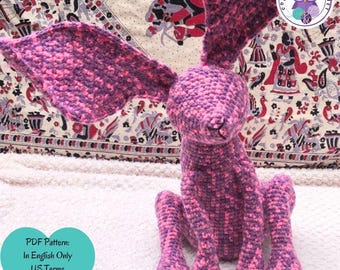 Crochet Pattern PDF Download, Hare & Rabbit Pattern,