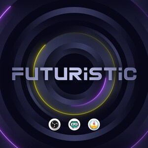 Futuristic - Animated Stream Pack Twitch | Overlays, Screens, Panels, Alerts, Transitions