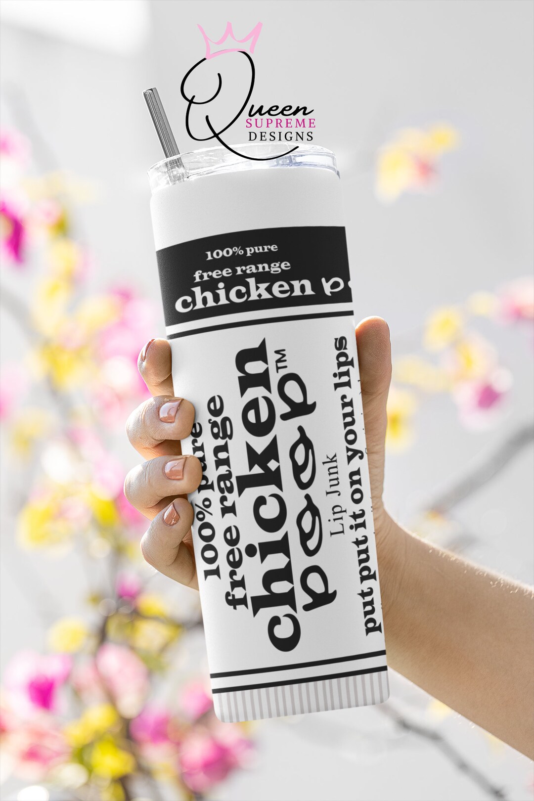 100 Chicken Poop Chapstick Lip Balm Straight 20oz Design Etsy