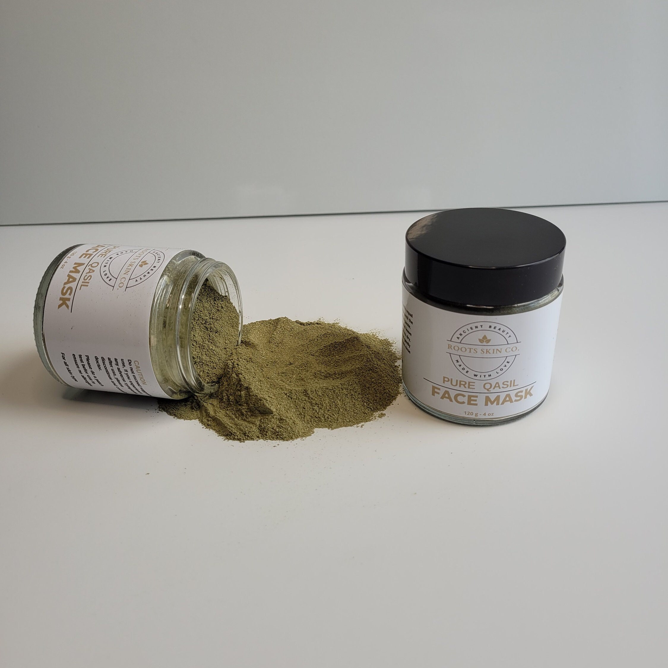 Qasil / Qasil Powder / Face Mask / All Natural and Organic Etsy