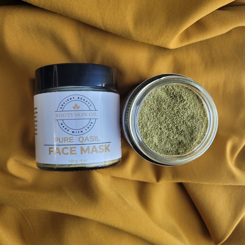 Qasil Qasil Powder Face Mask All Natural Organic Face Etsy