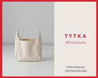 TYTKA49 | Le sac à cadenas | à bandoulière | Naturel