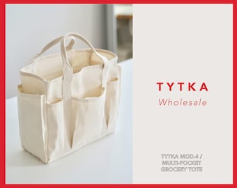 TYTKA21 | Multi-Pocket Grocery Tote