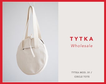 TYTKA31 | Circle Tote | Natural