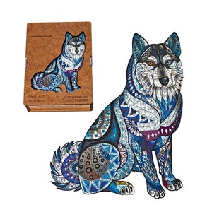 Active Puzzles Husky Wooden Puzzle 30 x 38 cm 210 pieces image 10