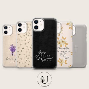 Bible verse Phone Case God Cover for iPhone 17,16 Pro,15,14,13,12 Google Pixel 10,9,8,7A,6A Samsung Galaxy S25 Ultra, S25,A36,A56,A26