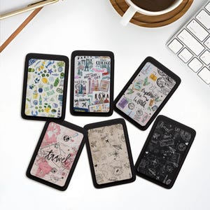 Porte-cartes magnétique en cuir Travel MagSafe Wallet pour iPhone