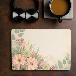 Floral MacBook Case: Watercolor Flower Laptop Cover, Hard Bumper