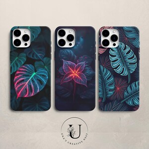 Monstera Phone Case Green aesthetic Cover for iPhone 17,16 Pro,15,14,13 Google Pixel 10,9,8,7A Samsung Galaxy S25 Ultra, S25,A36,A56,A26