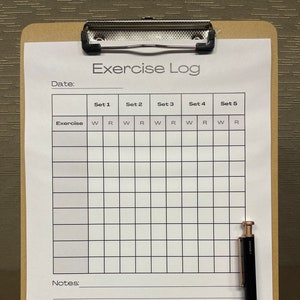 Exercise Log