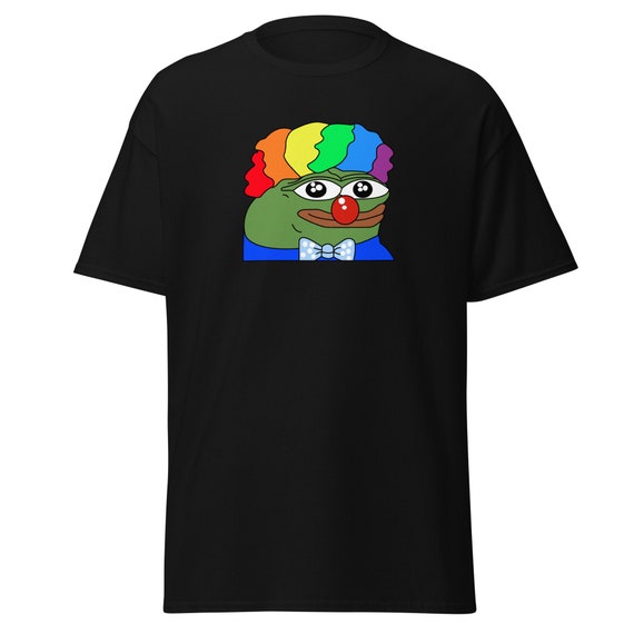 Honk Honk Rainbow Clown Pepe Meme Tee - Clown World T Shirt Honk Honk Rainbow Clown Pepe Meme Tee - Clown World T Shirt