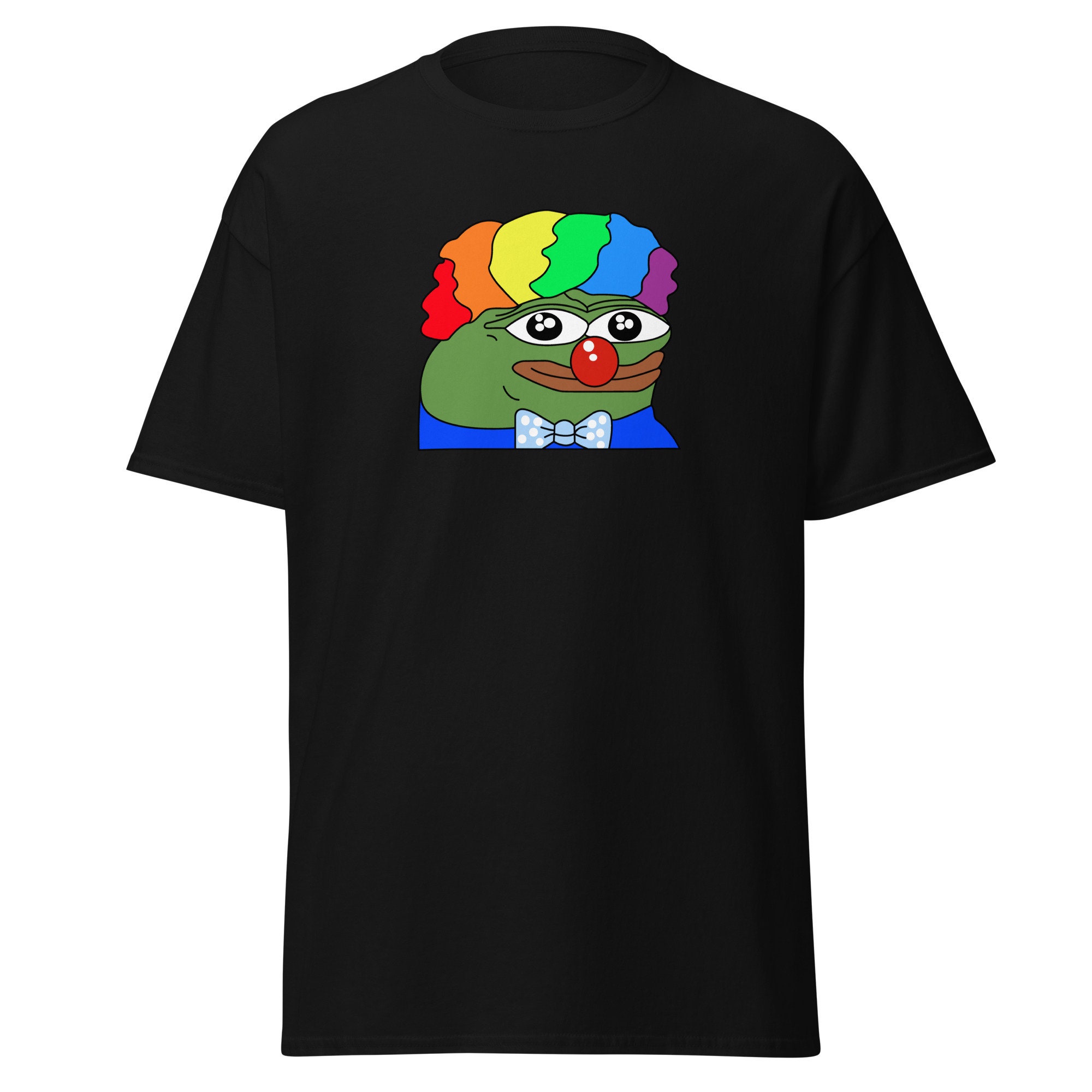 Honk Honk Rainbow Clown Pepe Meme Tee - Clown World T Shirt Honk Honk Rainbow Clown Pepe Meme Tee - Clown World T Shirt